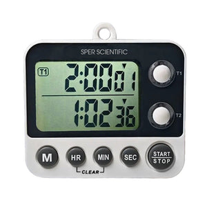 2 Channel Digital Lab + Kitchen Timer