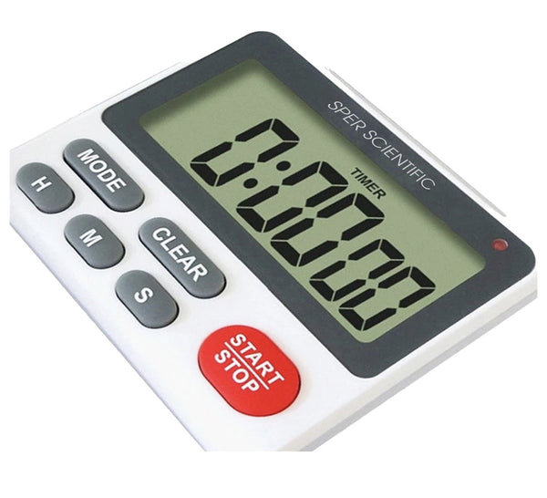 24H Digital Lab + Kitchen Timer with LED Light