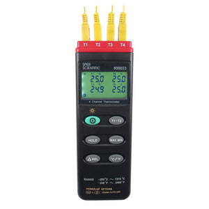 4-Channel Thermometer - Sper Scientific Direct