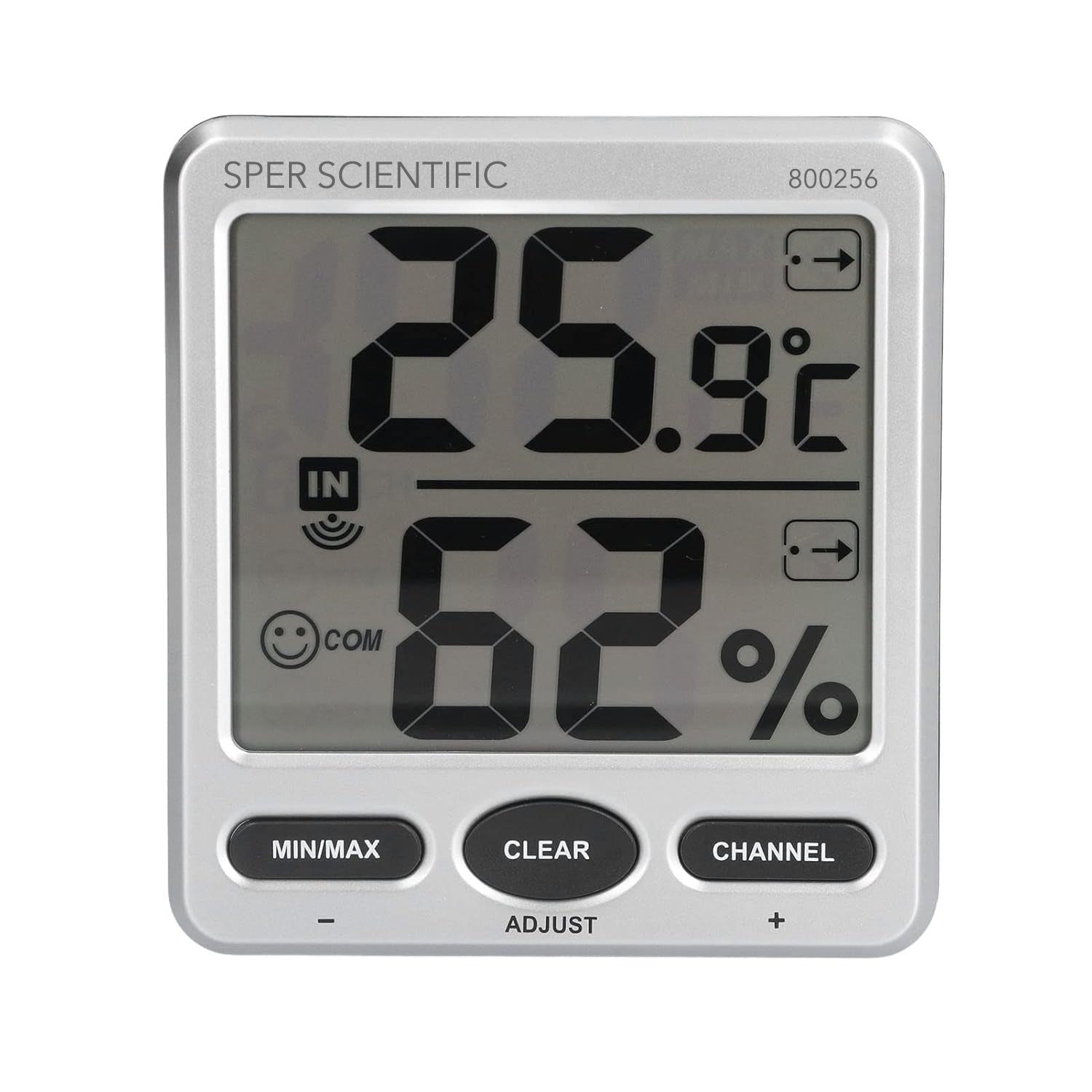 8 channel wireless hygrometer