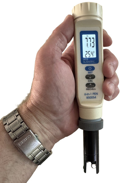 6 In 1 Multi-Parameter Water Quality Pen