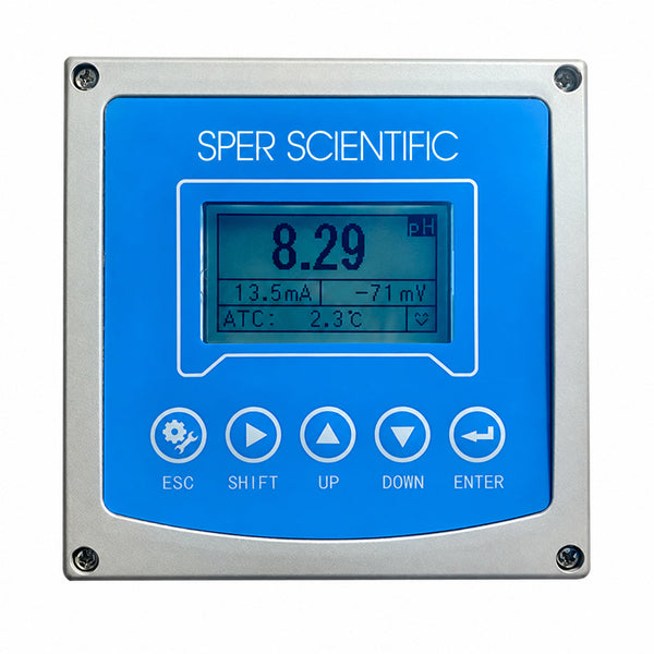 Sper Scientific 870002E pH ORP analyzer, active display