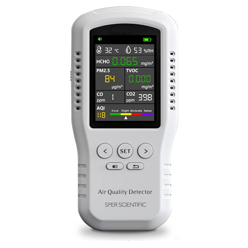 Handheld Multi Parameter Air Quality Monitor with PM2.5