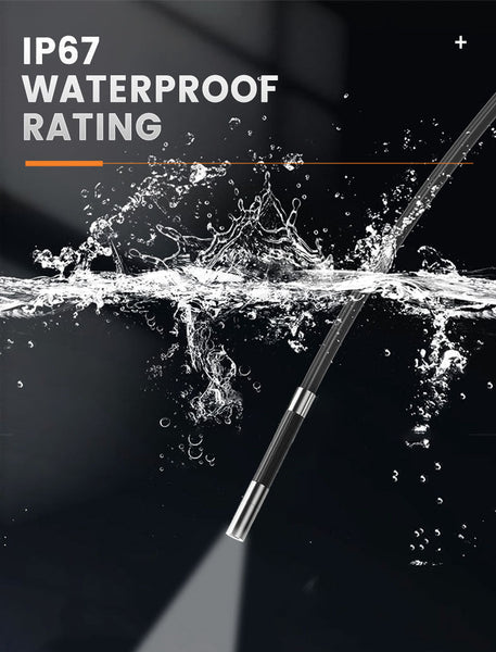 BRK-30 Pro Series 360° Articulating HD Borescope - Waterproof IP 67 Rating
