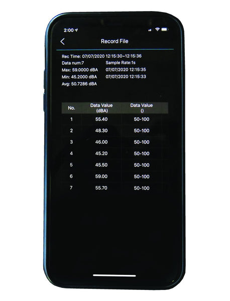 Bluetooth Sound Meter | Sper Scientific Direct