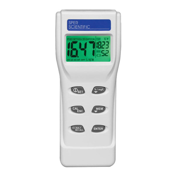 Combination Water Meter Kit with pH Probe | Sper Scientific Direct