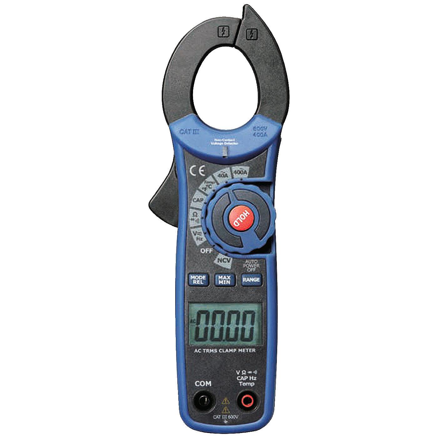 Compact AC Auto Ranging Clamp Meter | Sper Scientific Direct