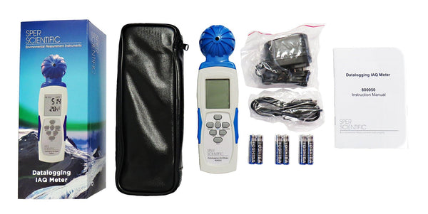 Datalogging Indoor Air Quality Meter | Sper Scientific Direct