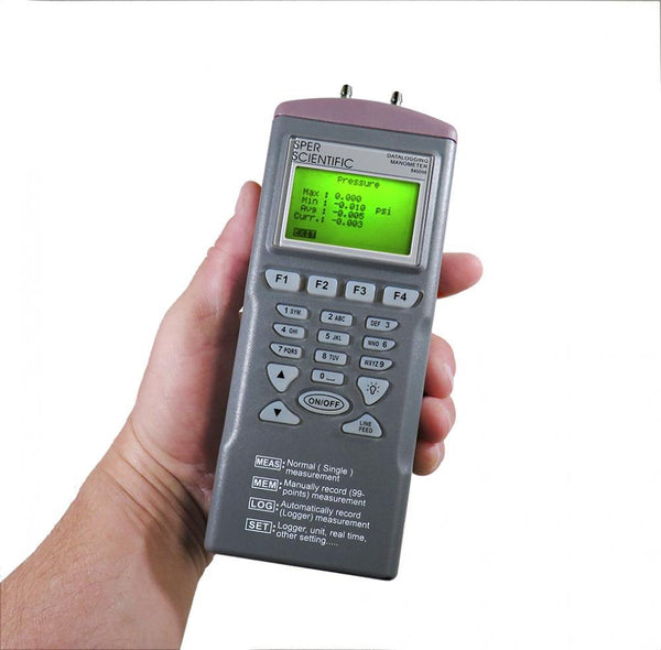 Datalogging Manometers | Sper Scientific Direct