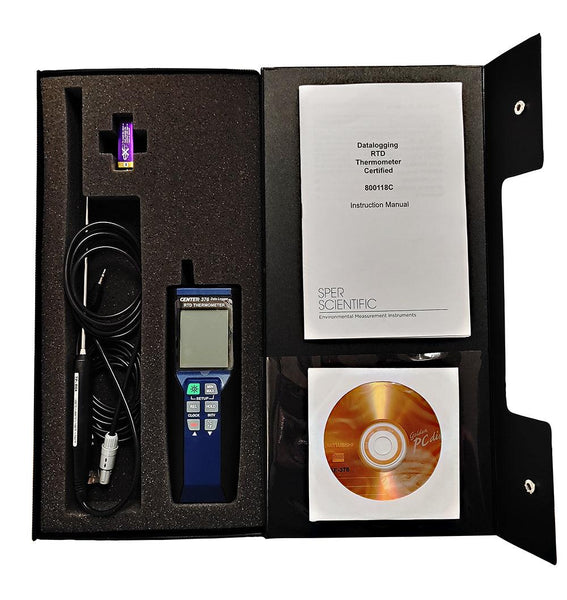 Datalogging RTD Thermometer | Sper Scientific Direct