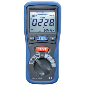 Electrical Insulation Tester Kit with Dual Display | Sper Scientific Direct
