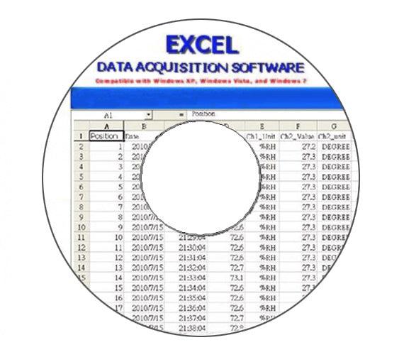 Excel Data Acquisition Software | Sper Scientific Direct