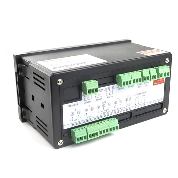 6-Channel Multi-Parameter Data Logger | Temperature RTD Pressure 4-20mA 0-5V Voltage with RS485 -