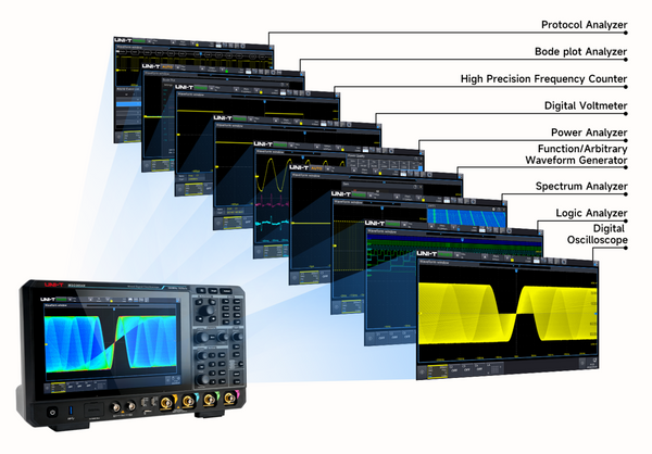 MSO3034HD 350 MHz 4Ch 12-Bit Mixed Signal Oscilloscope