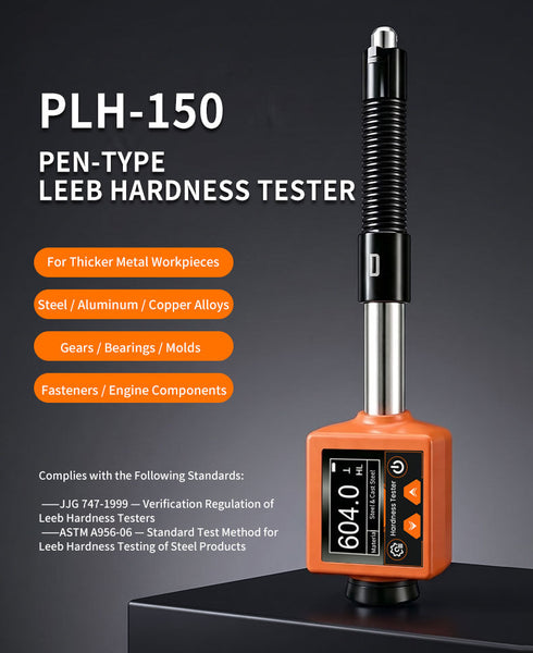PLH-150 Pen-Type Leeb Hardness Tester - Standards