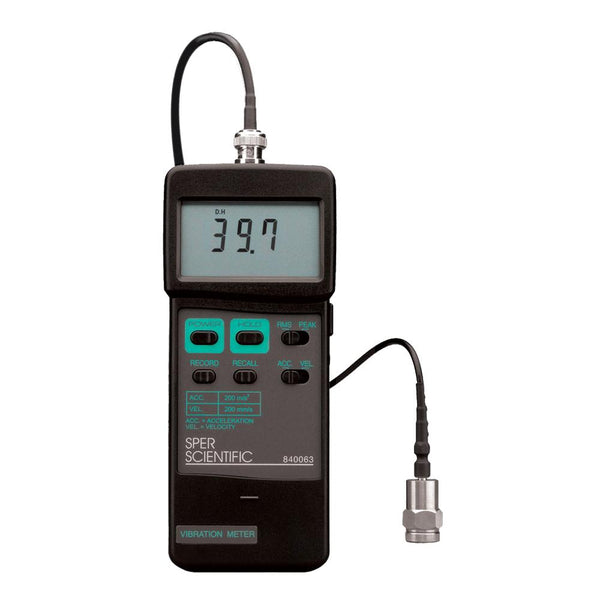 Portable Handheld Vibration Meter | Sper Scientific Direct