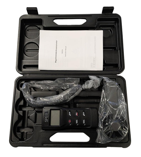 Psychrometer / Anemometer | Sper Scientific Direct
