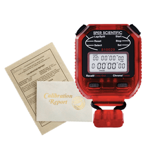 Recertification - Stopwatches | Sper Scientific Direct