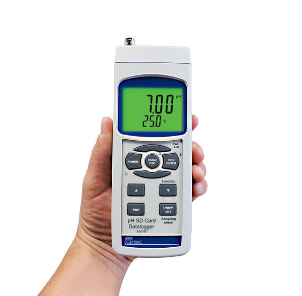 SD Card Datalogger pH Meter | Sper Scientific Direct