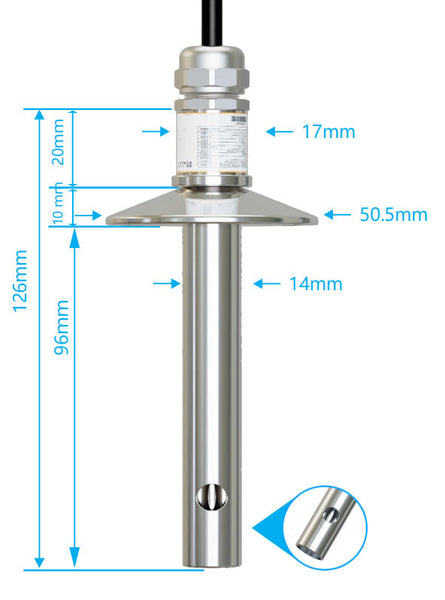 Tri-Clamp Sanitary Conductivity Sensor