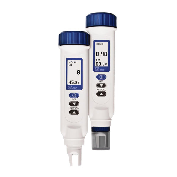Salinity / Temperature Pen with Large LCD Display | Sper Scientific Direct