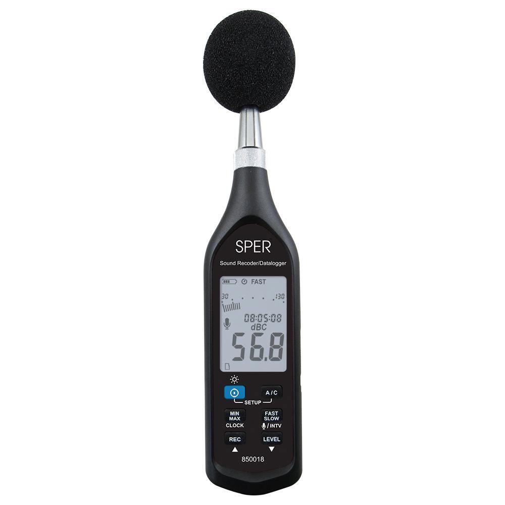 Sound Recorder/Datalogger | Sper Scientific Direct