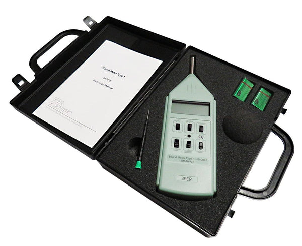Sound Meter Type 1 - Sper Scientific Direct