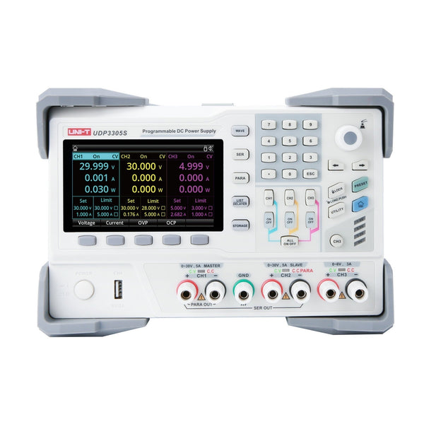 UDP3305S 4Ch 328W 30V/5A Programmable Linear DC Power Supply