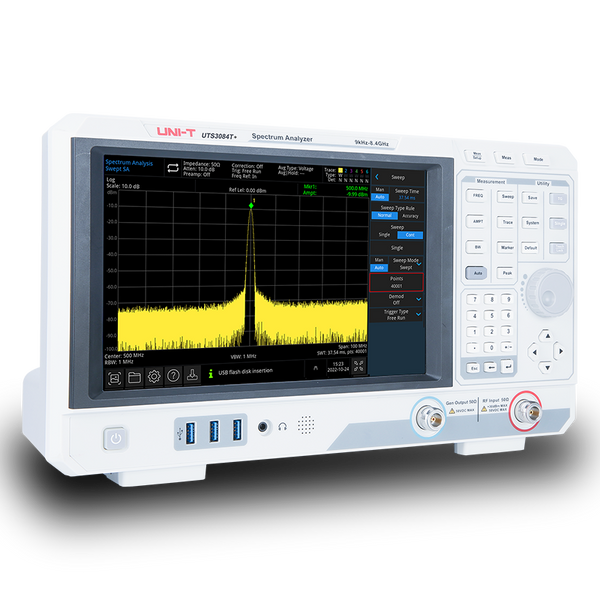 UTS3032T+ 3.2 GHz Spectrum Analyzer with Tracking Generator