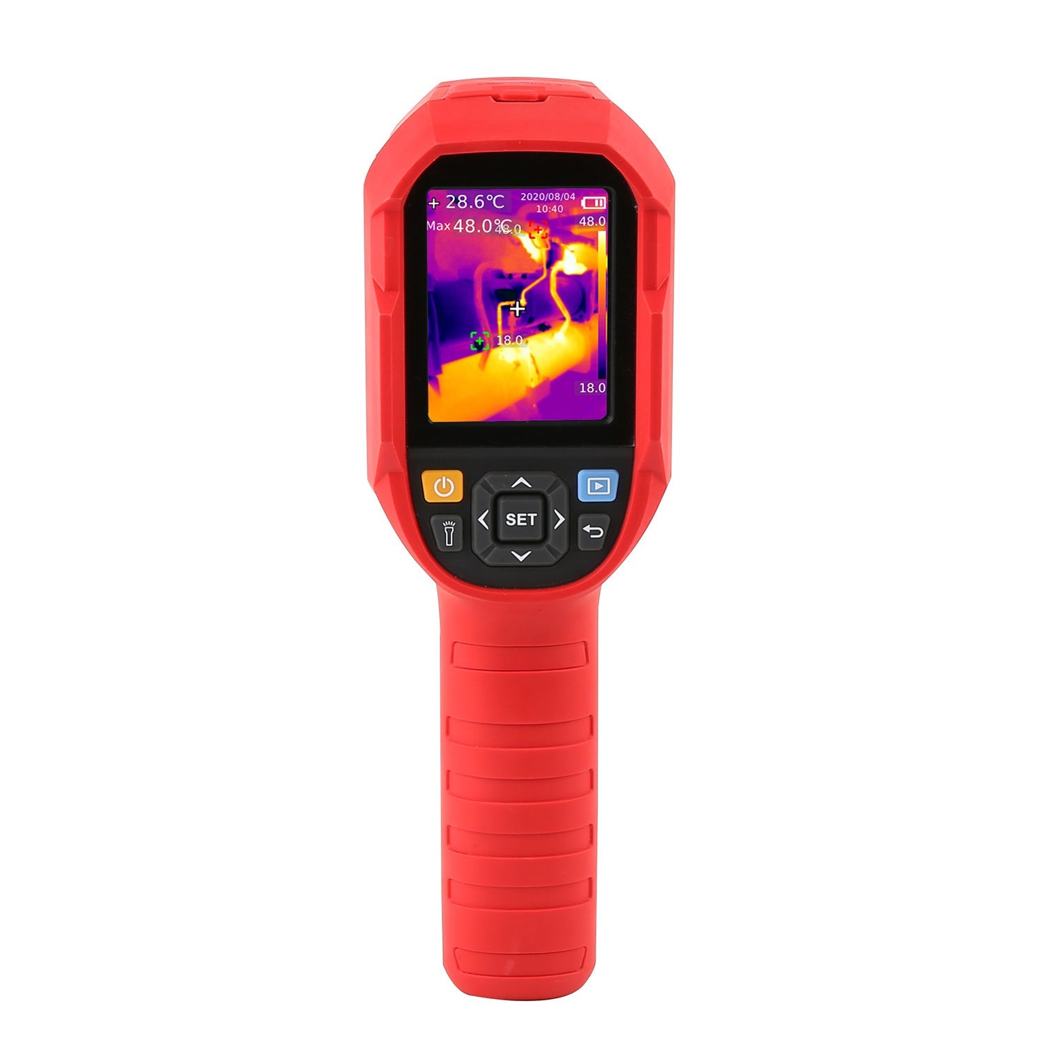 High-Performance Thermal Imaging Camera with Extended Temperature Range