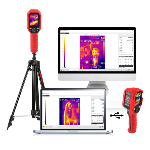 High-Performance Thermal Imaging Camera with Extended Temperature Range