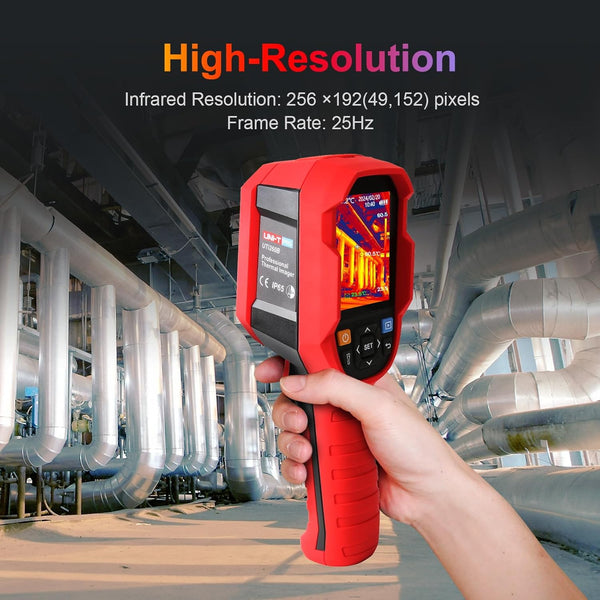 High-Performance Thermal Imaging Camera with Extended Temperature Range