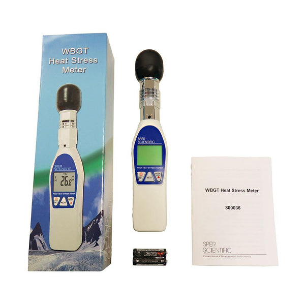 Wet Bulb Globe Heat Stress Meter - Sper Scientific Direct