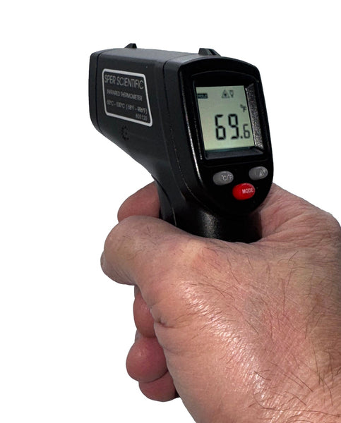 Basic Infrared Thermometer 12:1 / 986°F - User Calibrateable 2