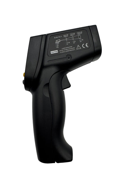 Infrared Non-Contact High Temp Thermometer 12:1 / 1742°F with Color LCD and Laser Sight - 5