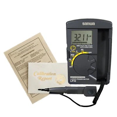 NIST Traceable Certificate of Calibration - Laser Power Meters (requires meter purchase)