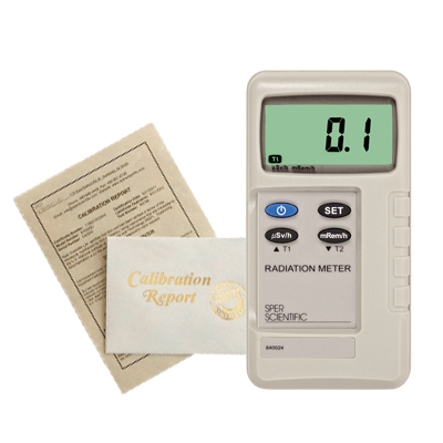 RADIATION METER CERTIFICATION