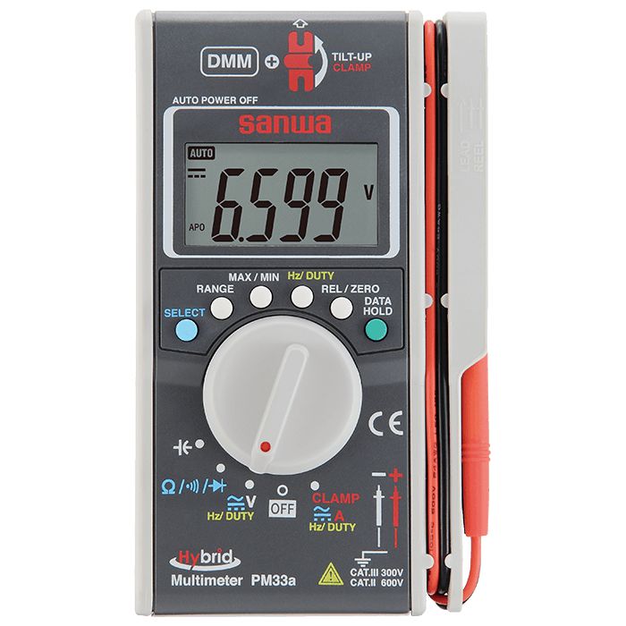 PM33a | Pocket Size Hybrid Digital Multimeter + Clamp Meter - Sanwa-America.com