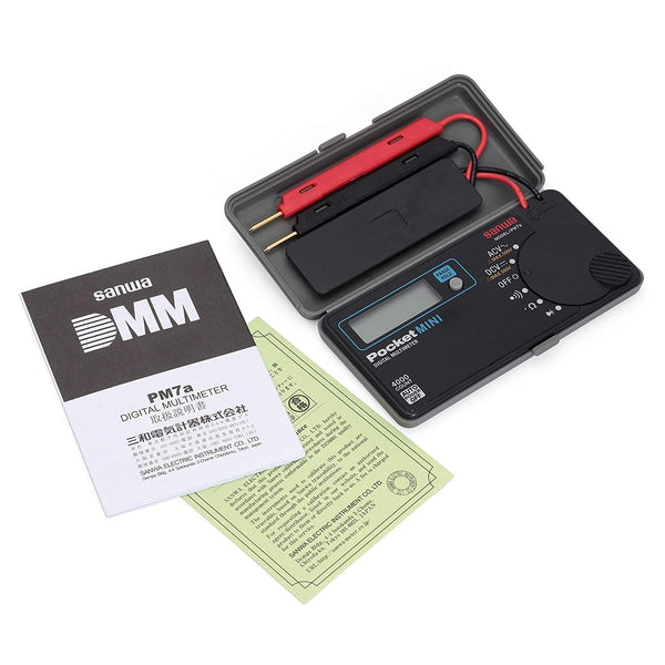 PM7a | Pocket Size Digital Multimeter with Built-In Case - Sanwa-America.com