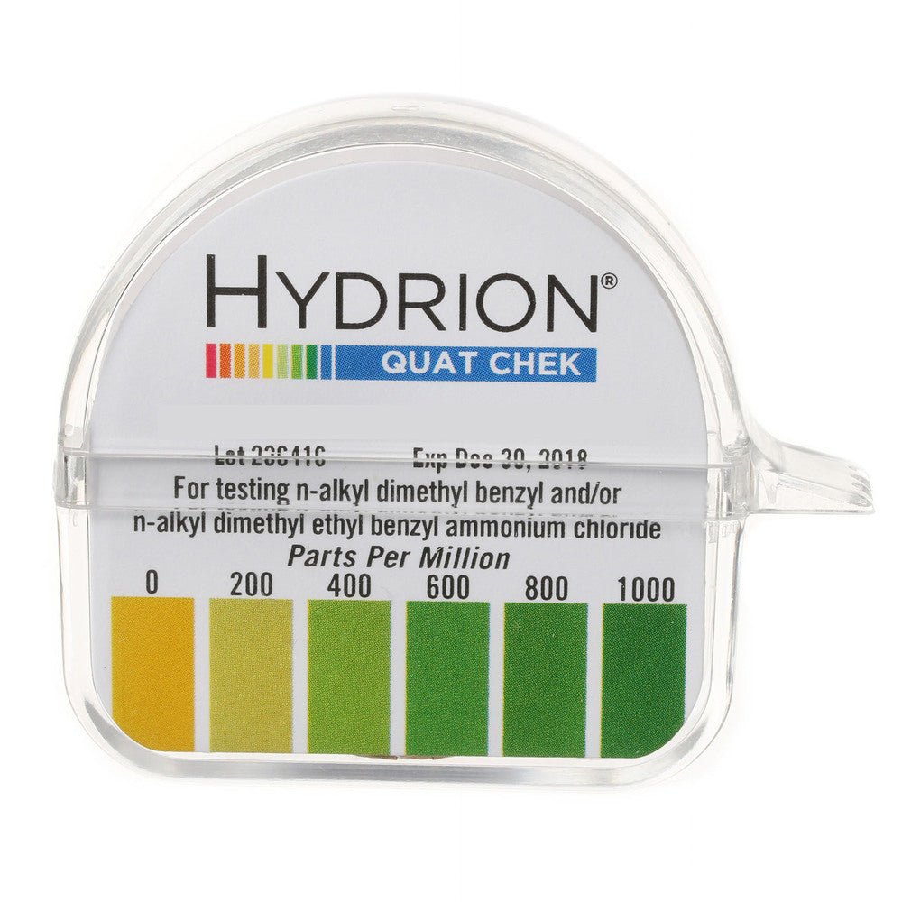 Quat Roll, 0-1000ppm, pHydrion