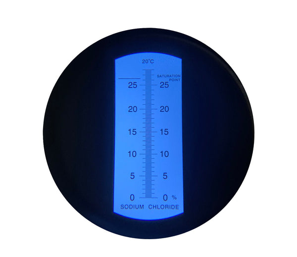 Salinity Refractometer 0-28% Scale