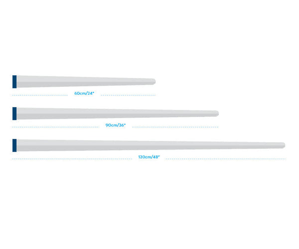 Sentek Drill & Drop Soil Moisture Probe by Davis Instruments, showing three lengths of sensor bars.