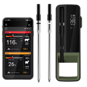 Smart Wireless Long Range Dual Probe Meat Thermometer