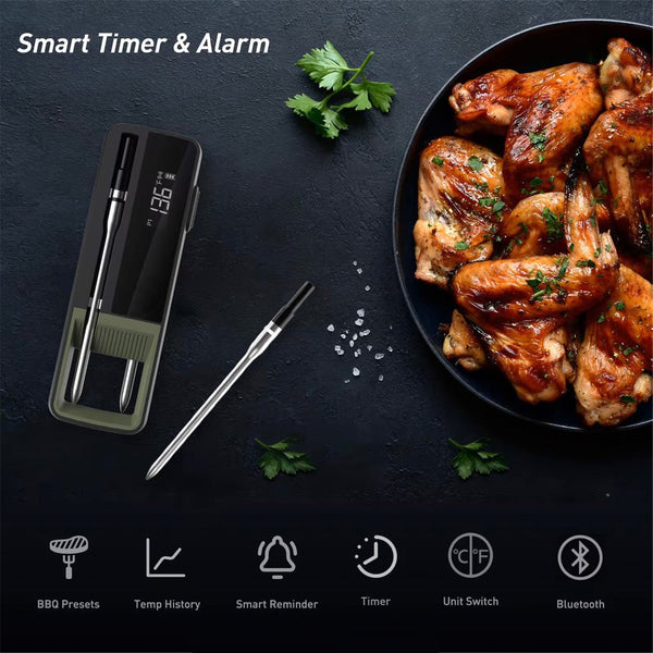 Smart Wireless Long Range Dual Probe Meat Thermometer