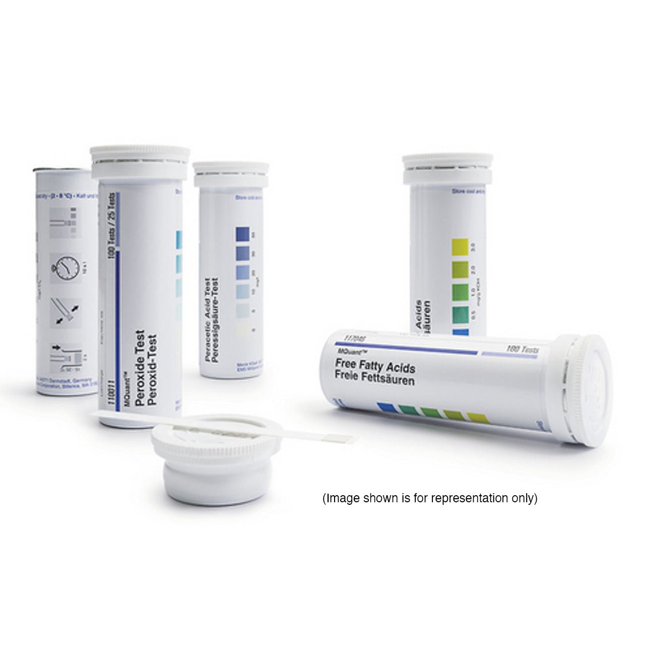 Zinc Colorimetric Test Strips